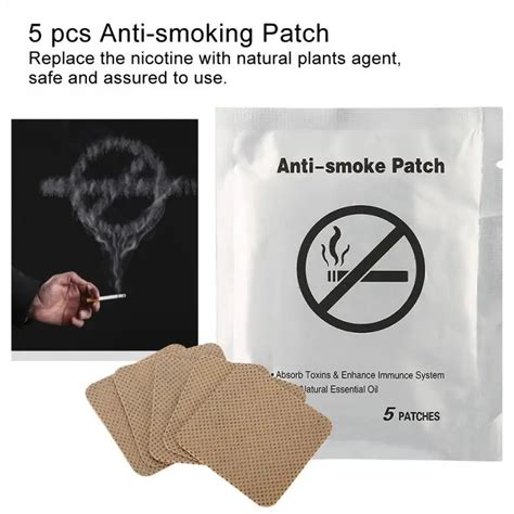 5pcs Quit Smoking Anti Smoke Patch for Smoking Cessation Patch 100% ...