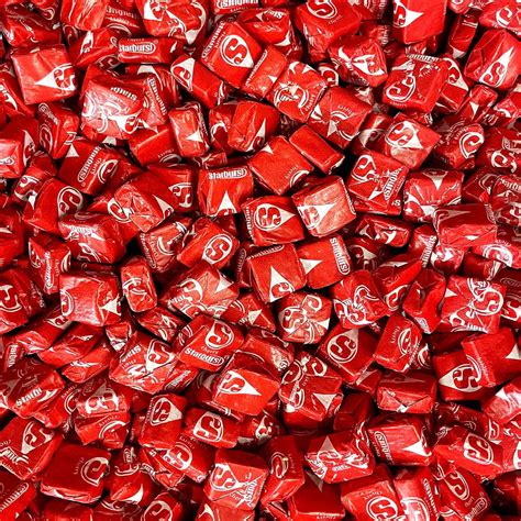 Yummyland Cherry Starburst Candy, Bulk 1 LB Bag, Individually Wrapped