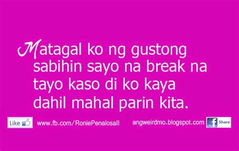 Tagalog Break Up Quotes For Girls. QuotesGram