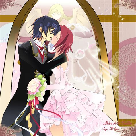 Lelouch x Kallen by the-crimsonlotus on DeviantArt