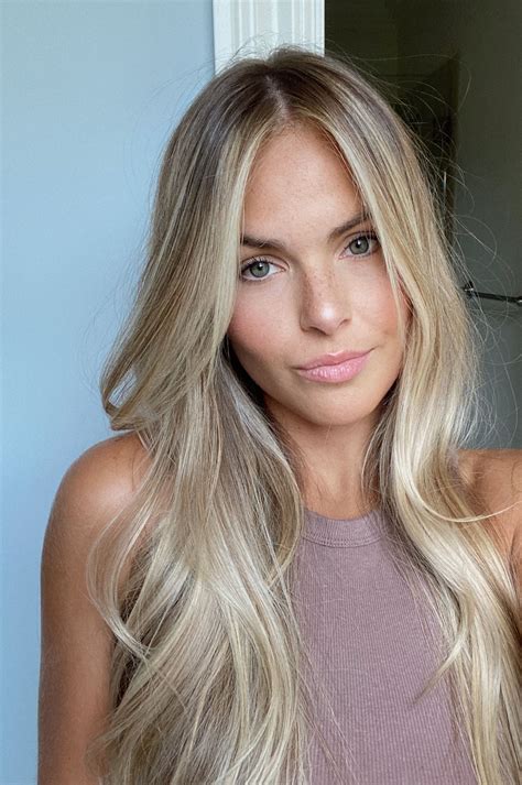 Natural warm blonde | Balayage hair, Summer blonde hair, Long hair styles