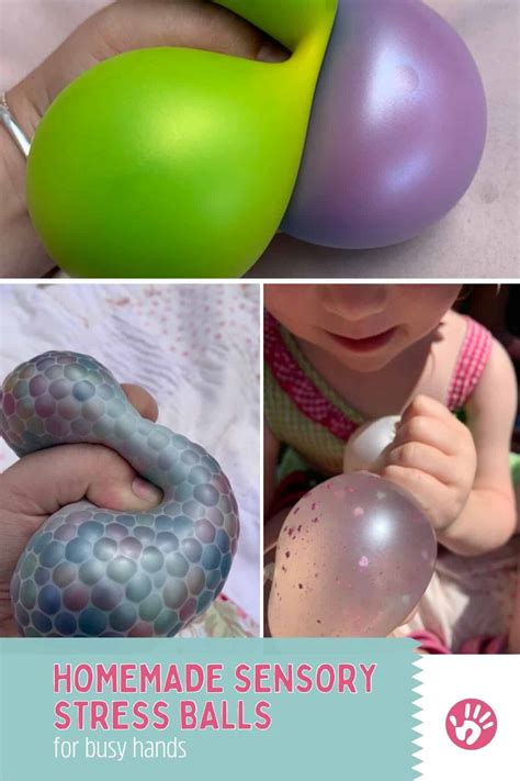 How to Make Sensory Stress Balls with Balloons (Kids Can!)