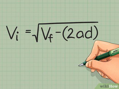 ways  find initial velocity wikihow