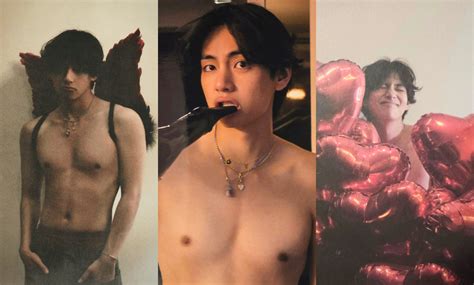 bts  kim taehyung alluring type  photobook pics  viral