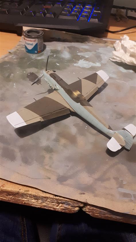 Work in progress bf109E4 : modelmakers