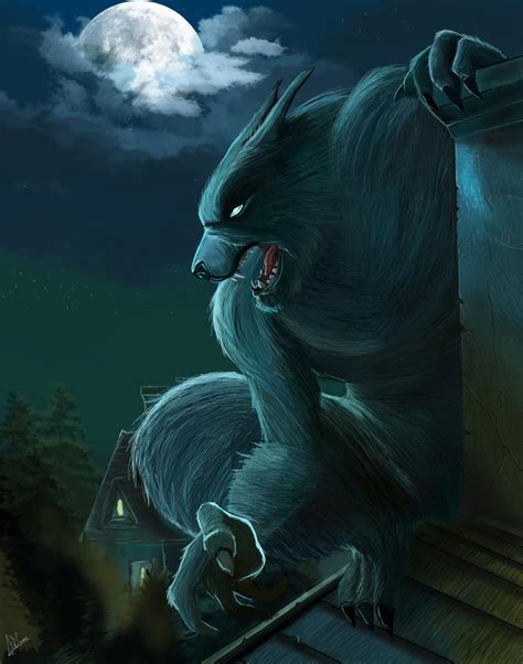 Werewolf fan art by holyhulk on DeviantArt