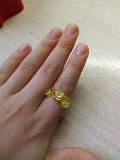 Кольцо "волна" со смайлами🙂 | Rings, Jewelry, Fashion