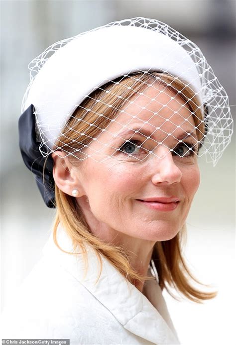 Geri Halliwell smiles as she attends Commonwealth Day service at ...