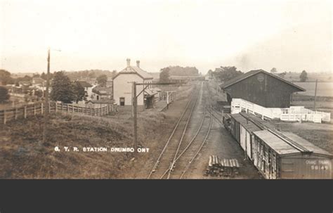 Railway stations in Drumbo Ontario