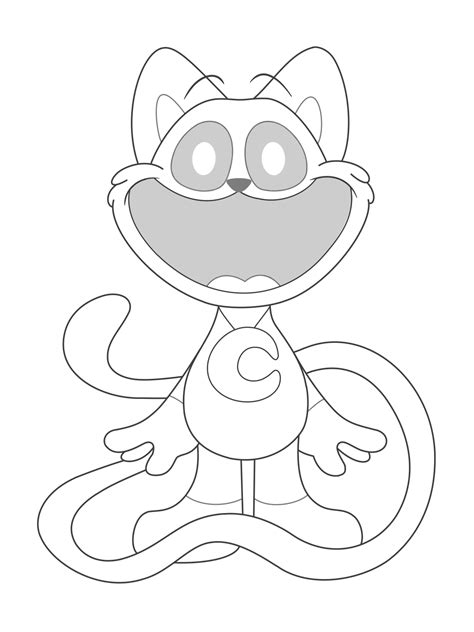 smiling critters coloring pages 8