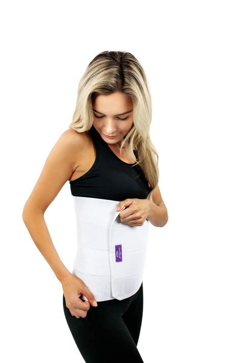 Abdominal Binder Post Surgery Compression Wrap - Torso Liposuction