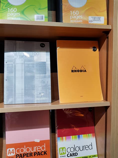 When you find your uni shop stocks both Rhodia and clairefontaine pads