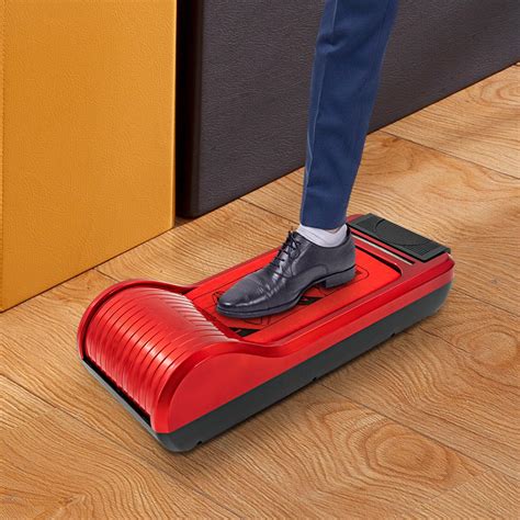 Automatic Shoe Cover Dispenser, Portable Disposable Automatic Shoe