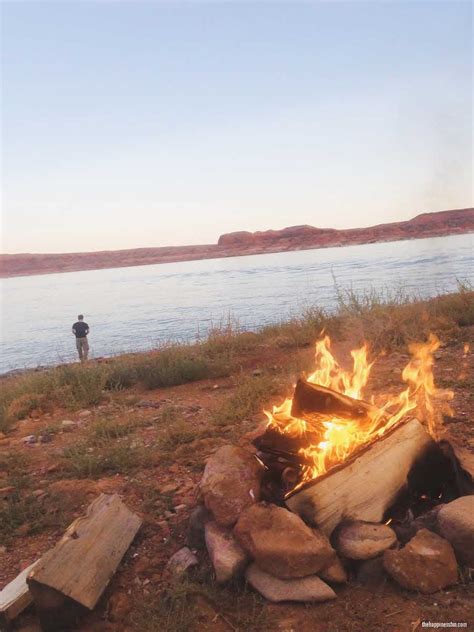 Best Lake Powell Camping on the Beach - The Happiness Function