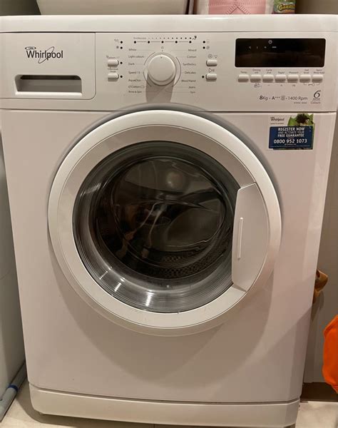 Free Delivery! Whirlpool Front Load Washing Machine 8kg!, TV & Home ...