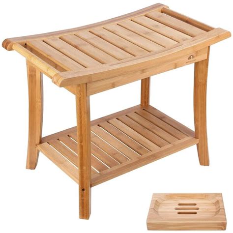 Bamboo Bathroom Stool – Mall LB
