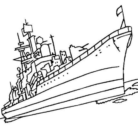 Warship Drawing | Free download on ClipArtMag