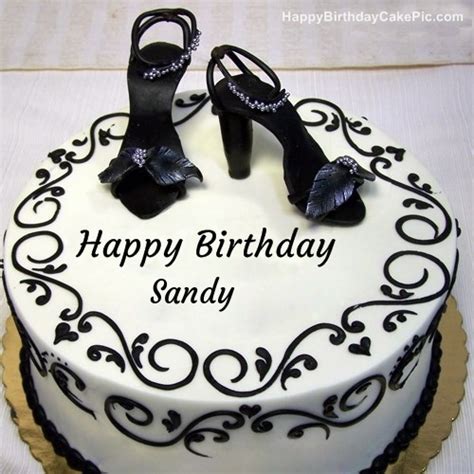 fashion happy birthday cake  sandy