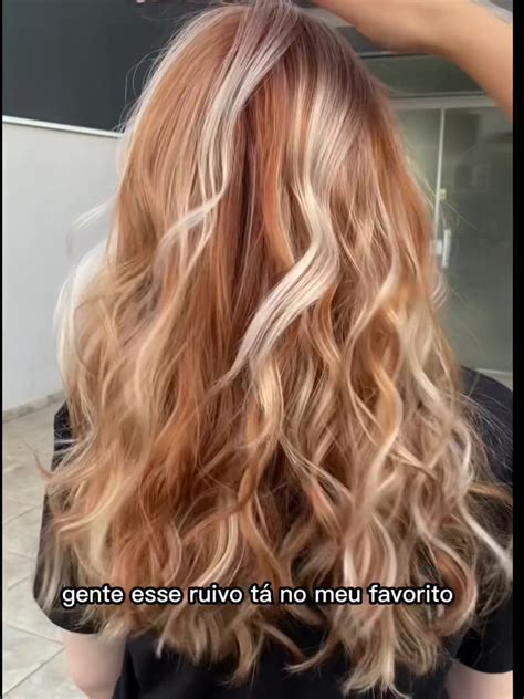 Ruivo Com Mechas - Cabelo Ruivo Com Mechas Roxas COMO PINTAR O CABELO DE RUIVO EM CASA