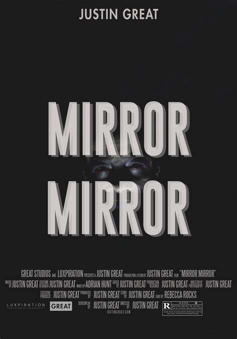 MIRROR MIRROR Short Film Poster – Luxpiration