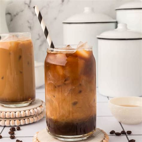 iced coffee eating   dime
