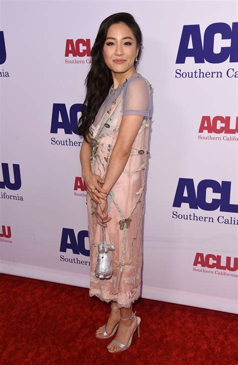Constance Wu's feet