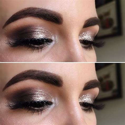 glitter smokey eye holiday  fabbon