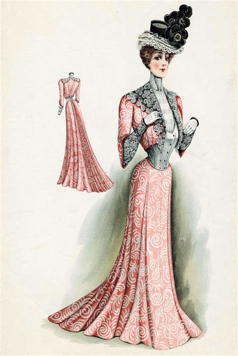 Victorian Fashion - 1900 | Victorian fashion, 1900 fashion, Victorian ...