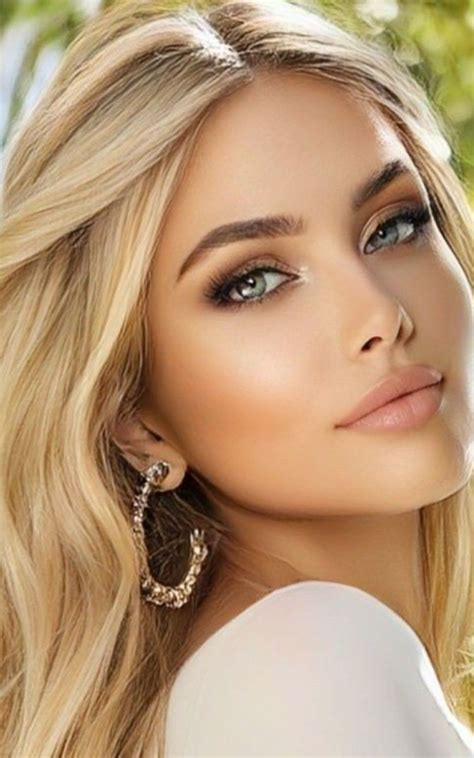 Pin on Beauty | Blonde beauty, Most beautiful eyes, Hair styles