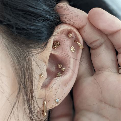 Changed my jewelry a bit : r/piercing