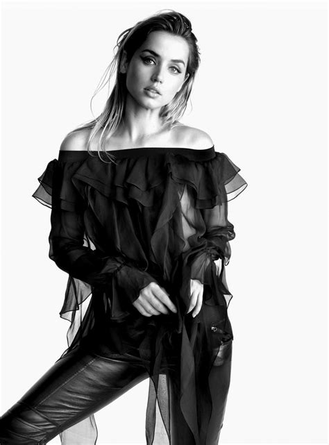 ANA DE ARMAS in Flaunt Magazine, Issue #156 – HawtCelebs