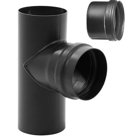 teu  dop condens fornello otel negru pentru centrale