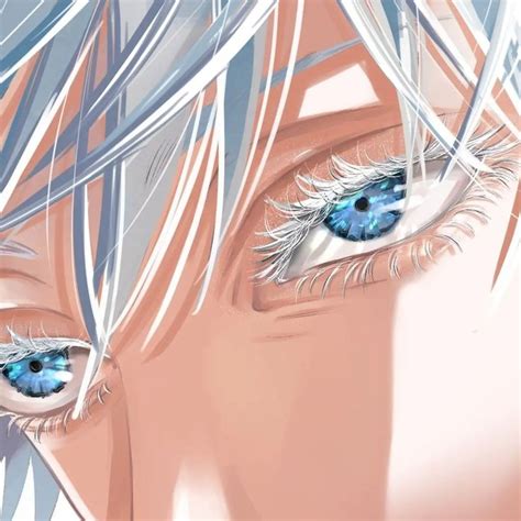 gojo satoru eyes jujutsu kaisen fanart
