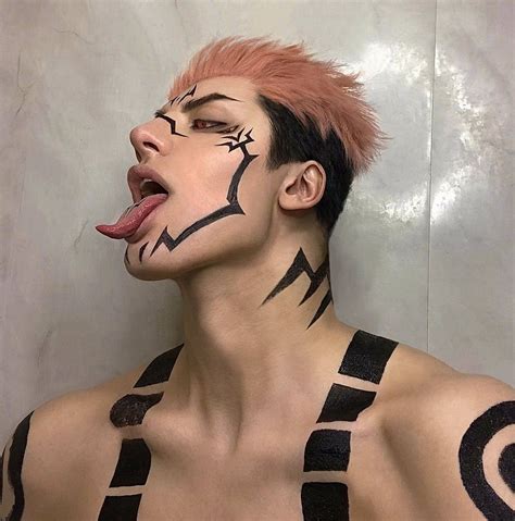 Villain Lady as Sukuna Ryomen from Jujutsu Kaisen | Cosplay ideen