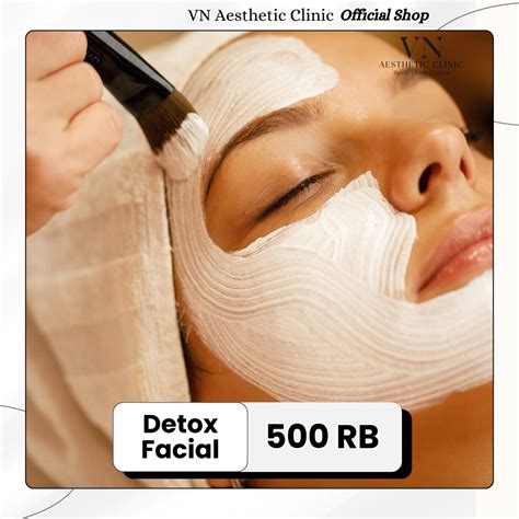 jual voucher detox facial vn aesthetic clinic official shop