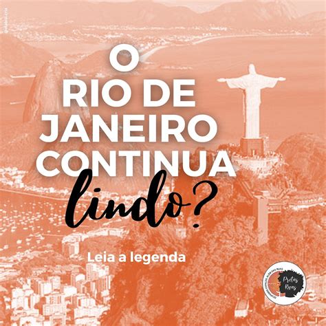 O Rio De Janeiro Continua Lindo Letra