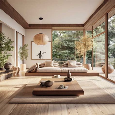 japanese living room mexican inspired