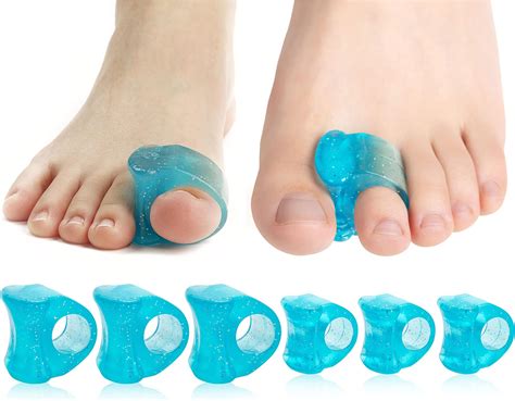 Amazon.com: TASZOOS Gel Toe Separator Spacers - 6pcs Big Toe Spacers