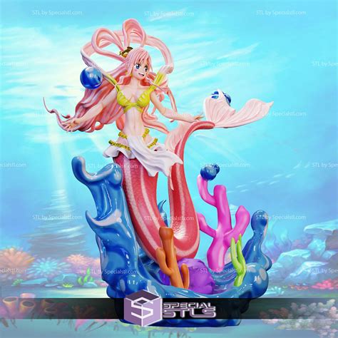 Princess Shirahoshi V2 One Piece Digital Sculpture | SpecialSTL