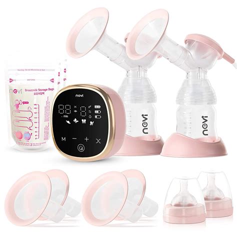 NCVI Double Electric Breast Pumps,Portable Dual Breastfeeding Milk Pump