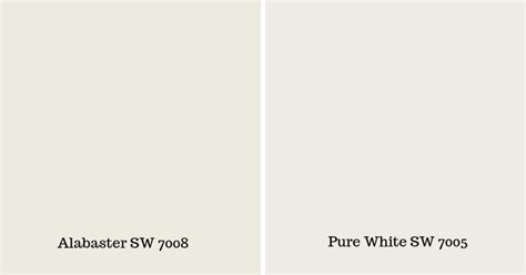 Sherwin Williams Alabaster SW 7008 - West Magnolia Charm