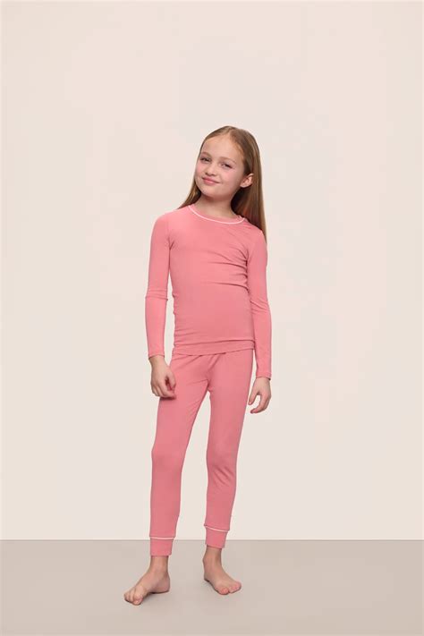 Kids TENCEL™ Modal Unisex Long PJ Set – Eberjey