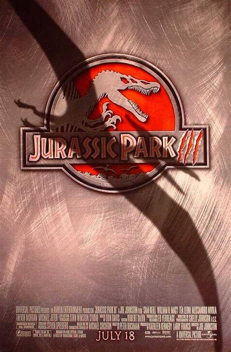 jurassic park iii    extra large  poster image imp awards