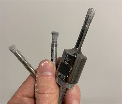 How to drill through god damn porcelain tiles : r/AusRenovation