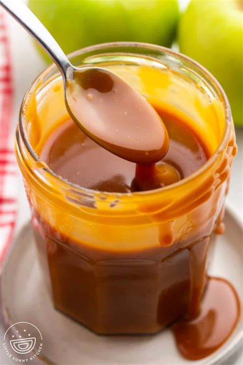 Homemade Caramel Sauce (From Scratch!) - Little Sunny Kitchen