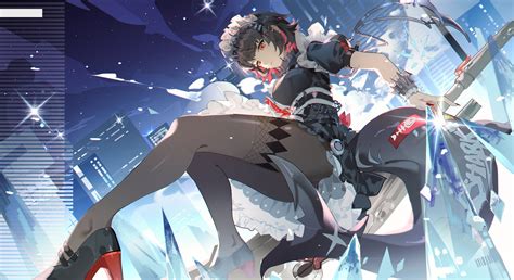 ellen joe (zenless zone zero) drawn by leleyoukuailele | Danbooru