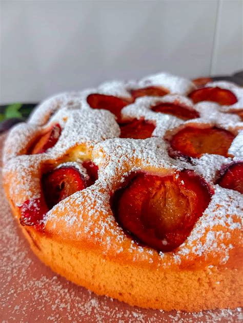 szybkie ciasto ze sliwkami na oleju slodki blog