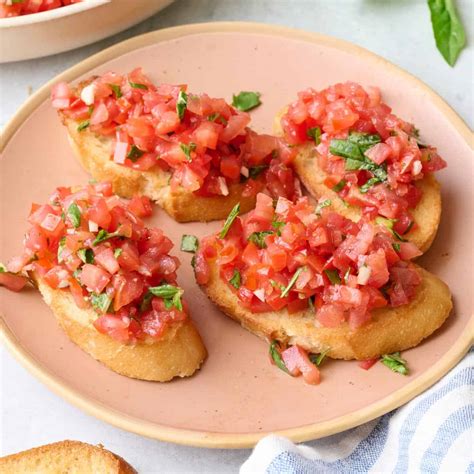 tomato basil bruschetta easy tomato bruschetta recipe