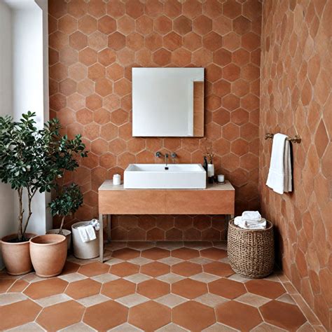 25 Terracotta Bathroom Ideas To Follow