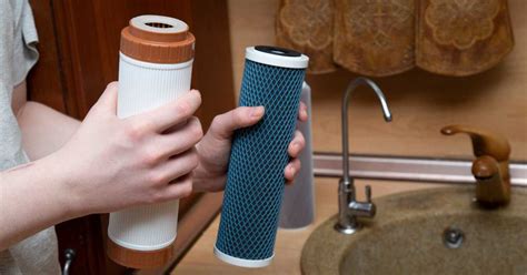 how to clean a water filter